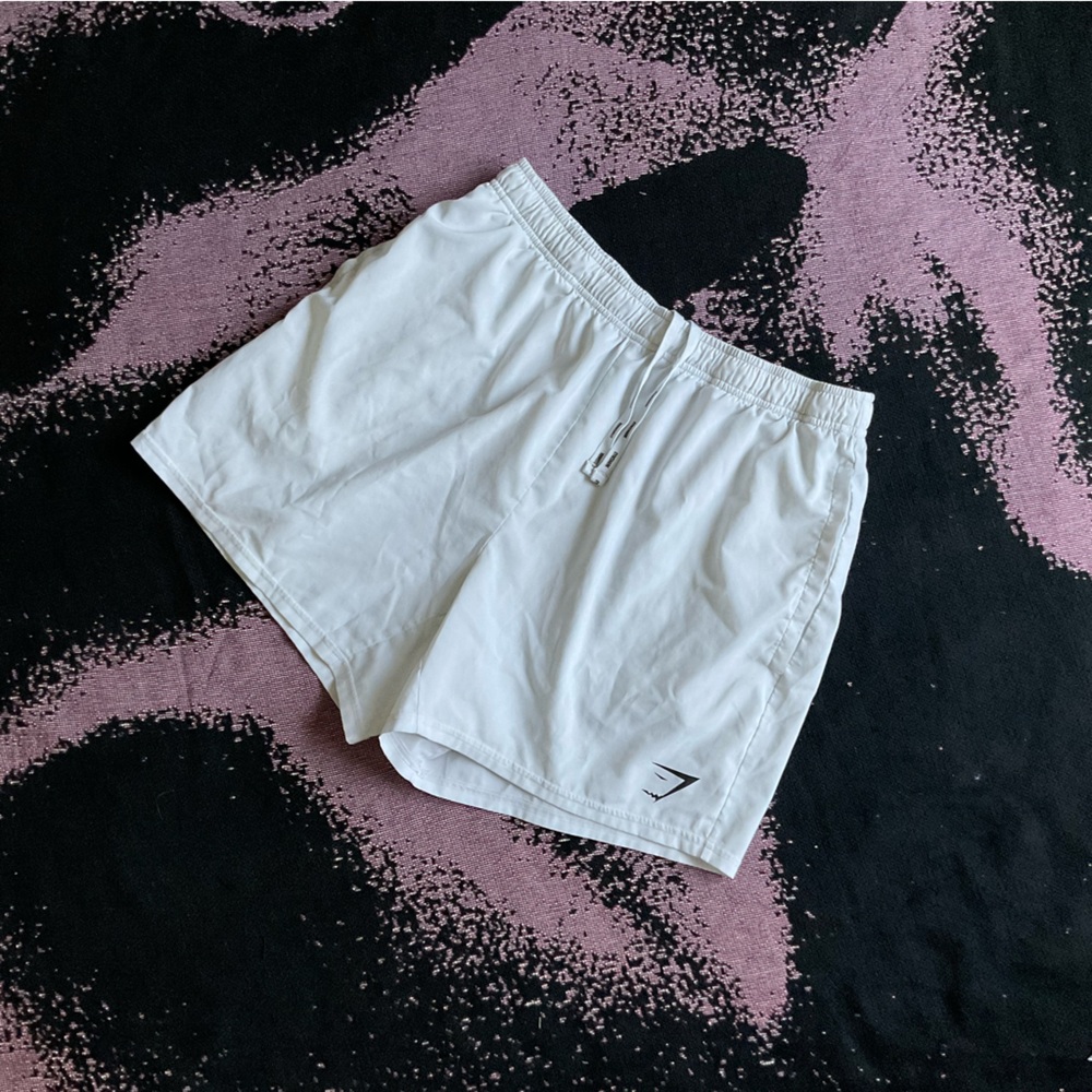Gymshark White Shorts